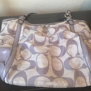 Lavender Coach Purse
